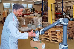 Roboterlösung ohne Berührungsängste