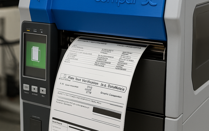 Compar Label Inspection System – Zebra ZT600 Series Compar Label Inspection System – Zebra ZT600 Series